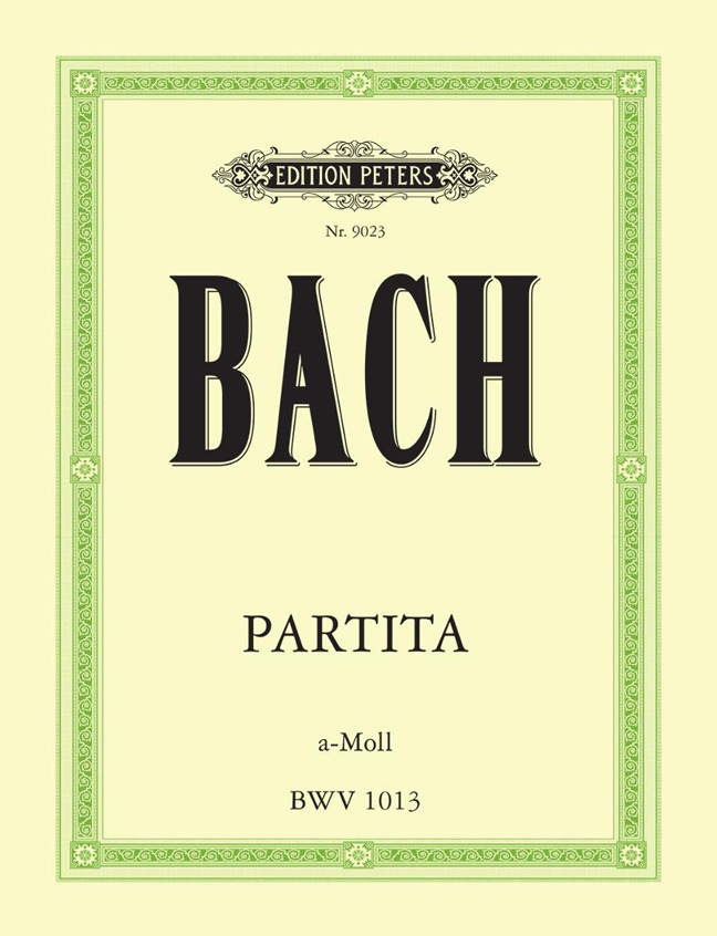 Vorderes Coverbild Partita für Flöte solo a-Moll BWV 1013