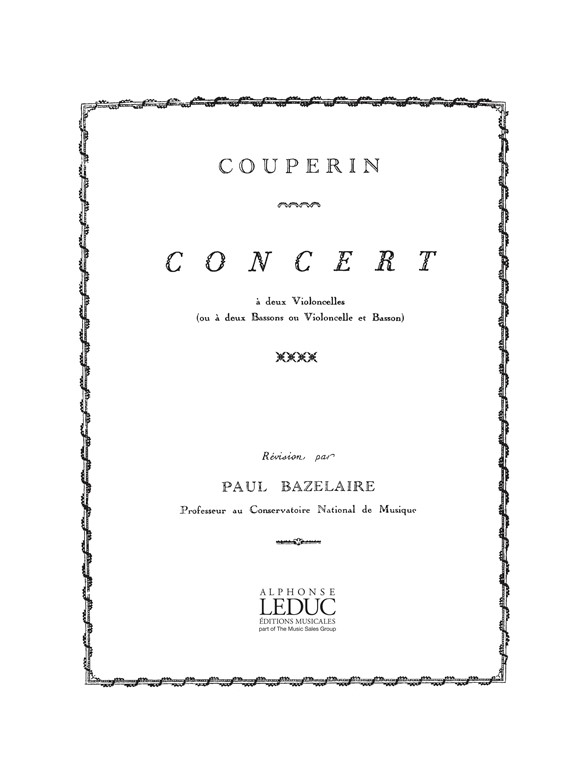 Vorderes Coverbild Concert
