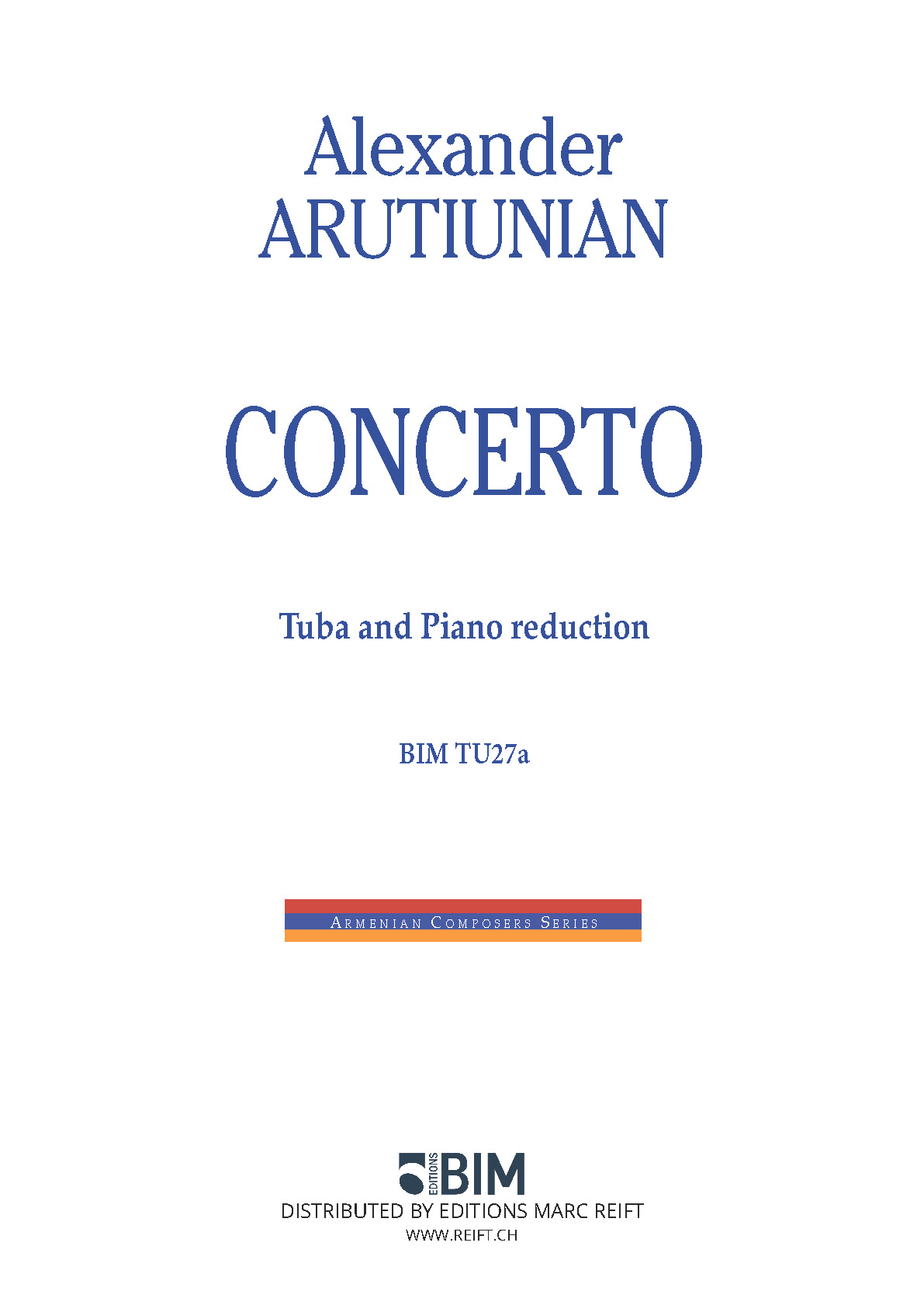 Vorderes Coverbild Concerto 