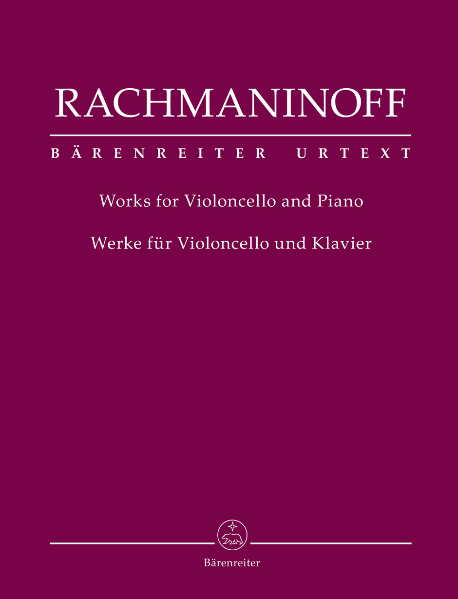 Vorderes Coverbild Werke für Violoncello und Klavier