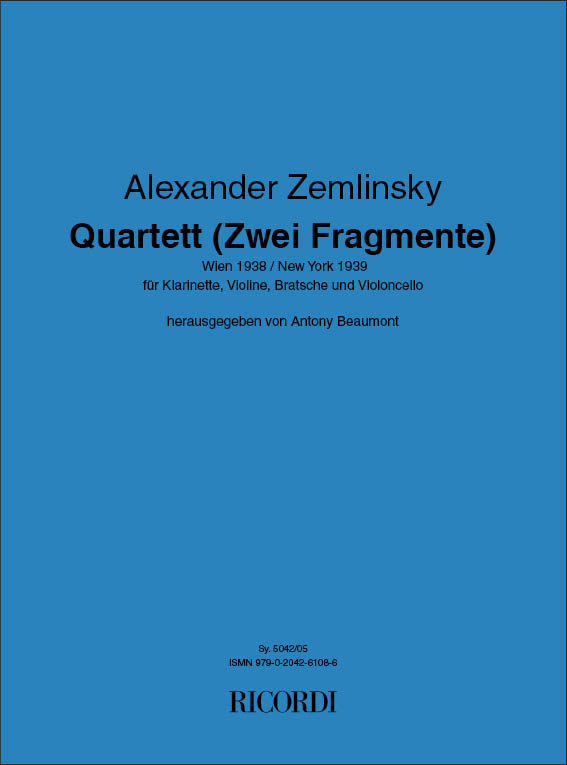Vorderes Coverbild Quartett (2 Fragmente)