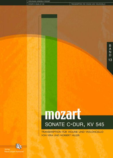 Vorderes Coverbild Sonate C-Dur KV 545