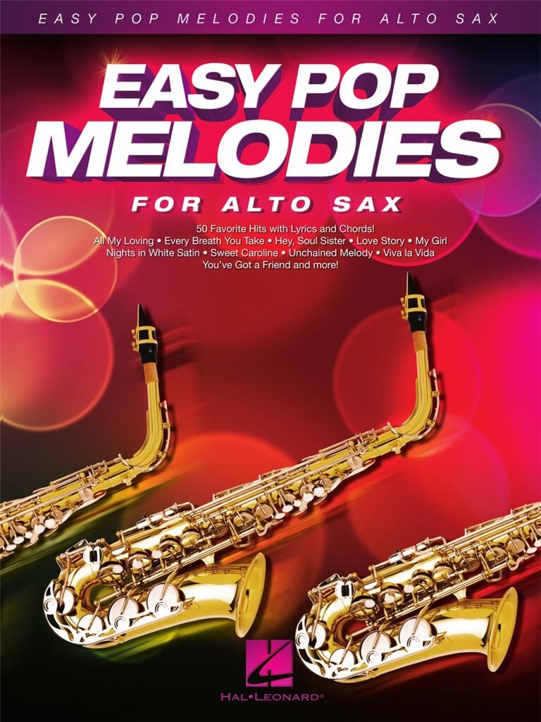 Vorderes Coverbild Easy Pop Melodies for Alto Sax