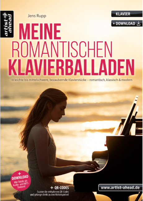 Vorderes Coverbild Meine romantischen Klavierballaden 