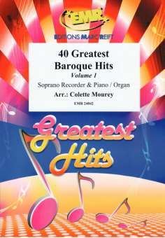 Vorderes Coverbild 40 Greatest Baroque Hits Volume 1