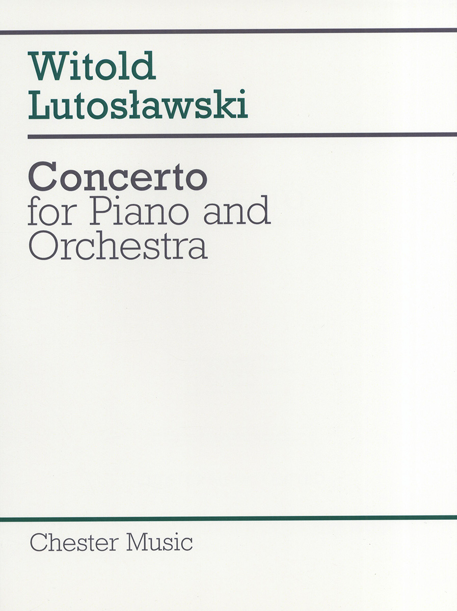 Anderes Coverbild Concerto For Piano And Orchestra