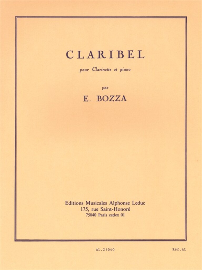 Vorderes Coverbild Claribel