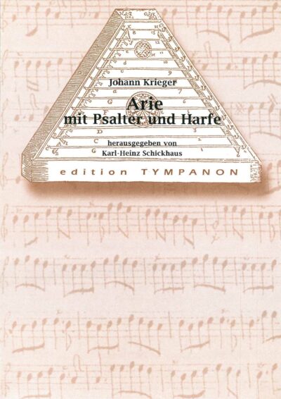 Vorderes Coverbild Arie mit Psalter und Harfe