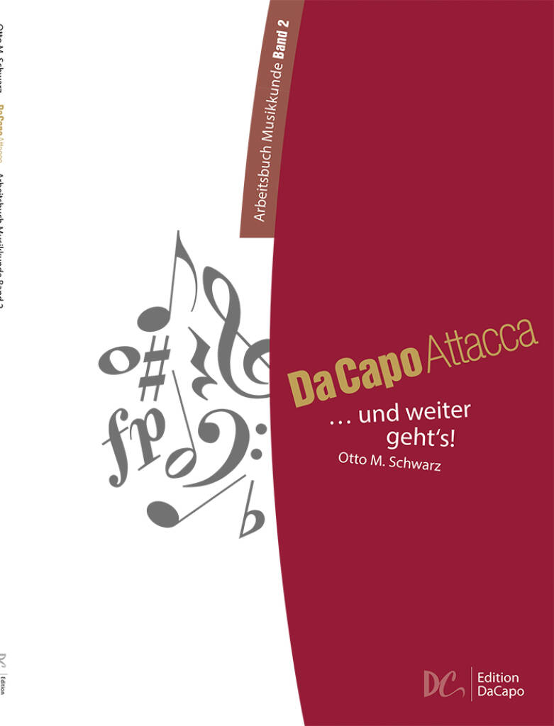 Vorderes Coverbild Da Capo Attacca - Arbeitsbuch Musikkunde Band 2