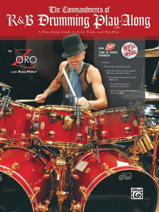Vorderes Coverbild The Commandments of R&B Drumming Play-Along