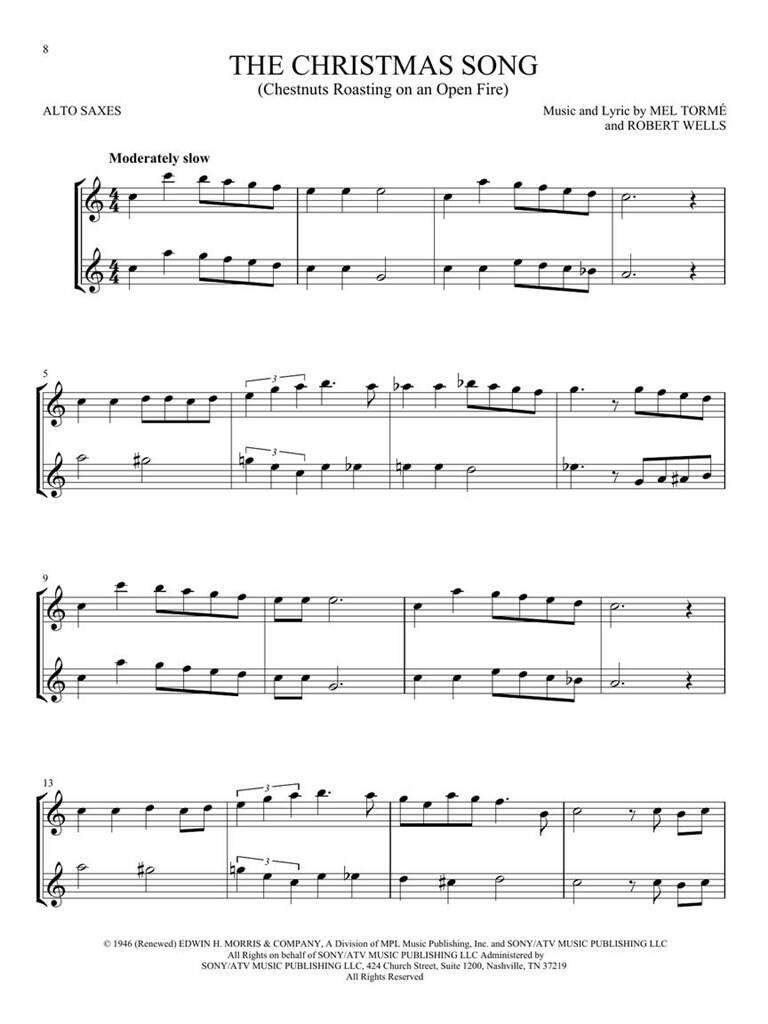 Anderes Coverbild Christmas Hits for Two Alto Saxes
