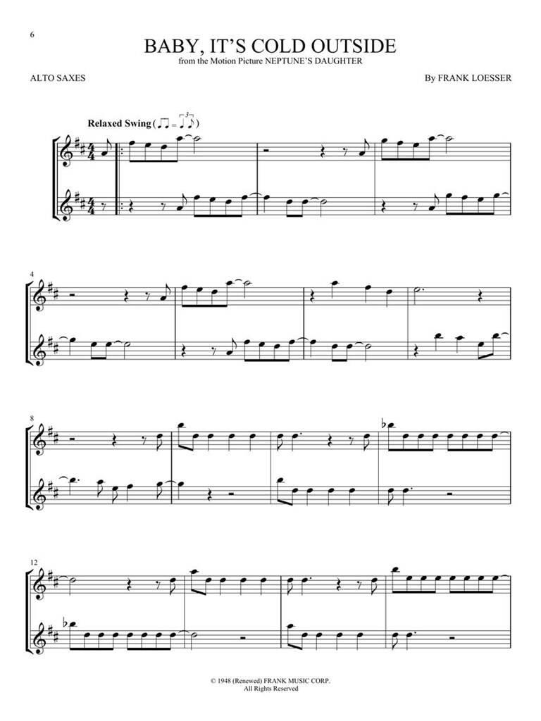 Anderes Coverbild Christmas Hits for Two Alto Saxes