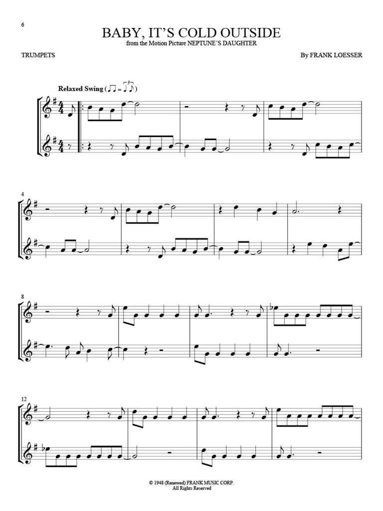 Anderes Coverbild Christmas Hits for Two Trumpets