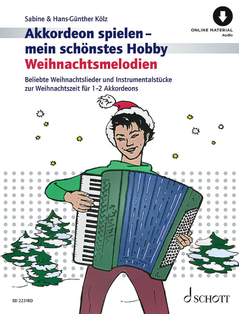 Vorderes Coverbild Weihnachtsmelodien