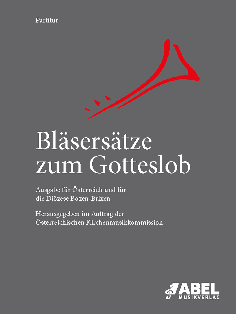 Vorderes Coverbild Bläsersätze zum Gotteslob - Partitur