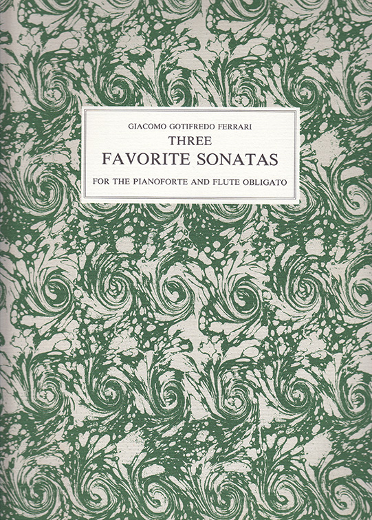 Vorderes Coverbild 3 Favorite Sonatas