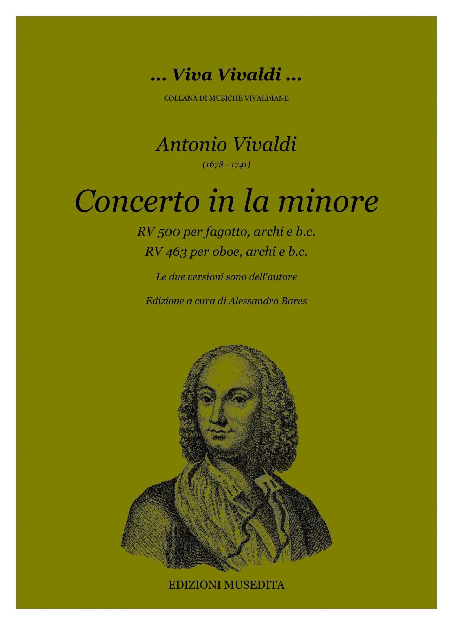Vorderes Coverbild Concerto in la minore