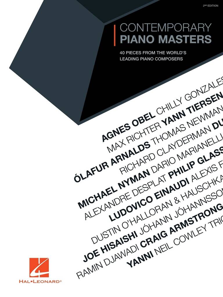 Vorderes Coverbild Contemporary Piano Masters 
