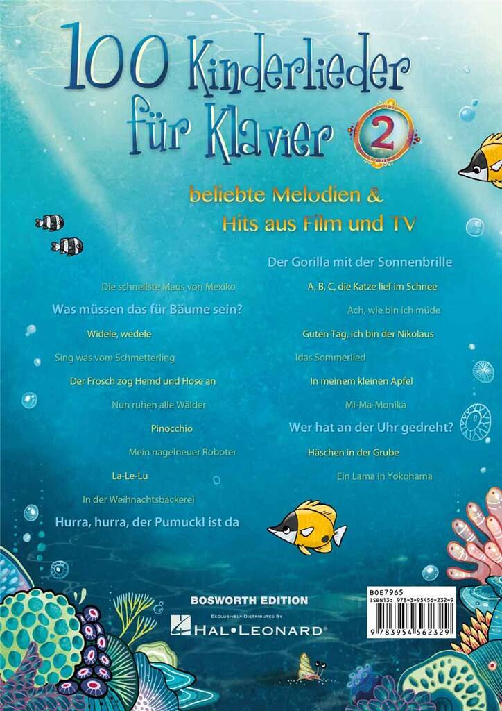 Anderes Coverbild 100 Kinderlieder für Klavier 2