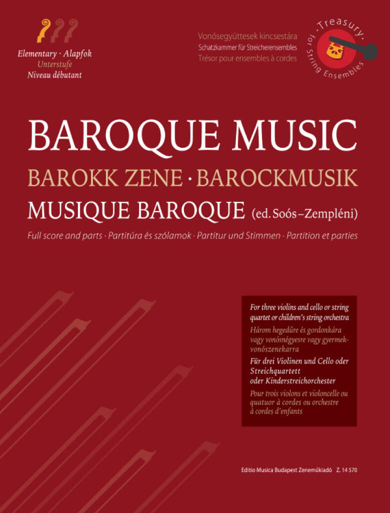 Vorderes Coverbild Barockmusik