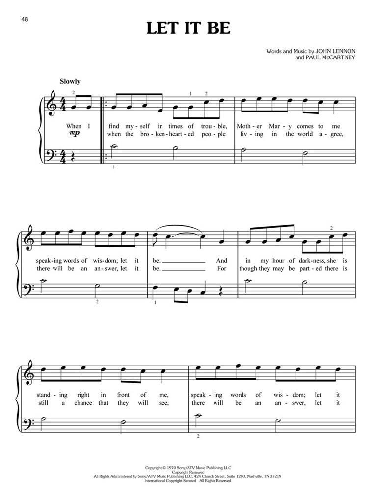 Anderes Coverbild Simple Songs - The Easiest Easy Piano Songs