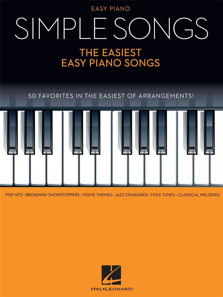 Vorderes Coverbild Simple Songs - The Easiest Easy Piano Songs