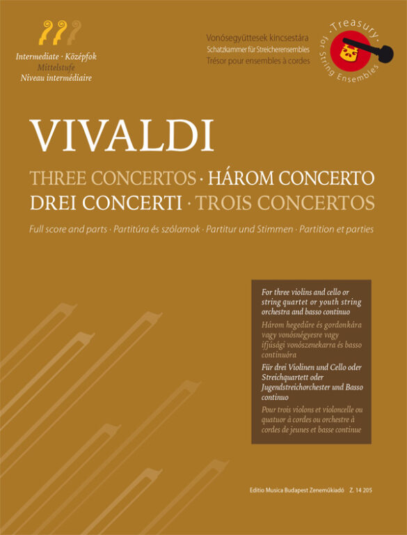 Vorderes Coverbild Drei Concerti