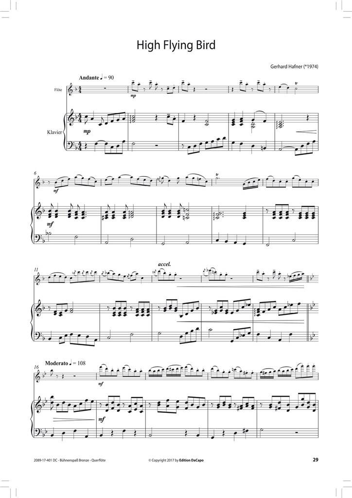 Anderes Coverbild Da Capo Bühnenspaß Bronze - Querflöte