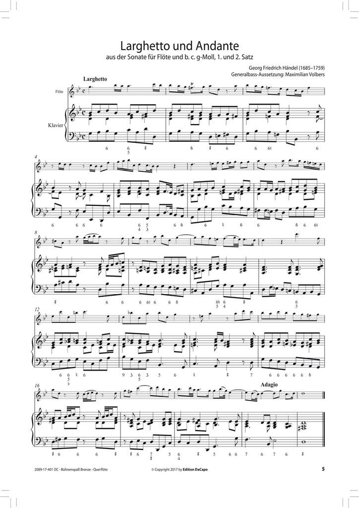 Anderes Coverbild Da Capo Bühnenspaß Bronze - Querflöte