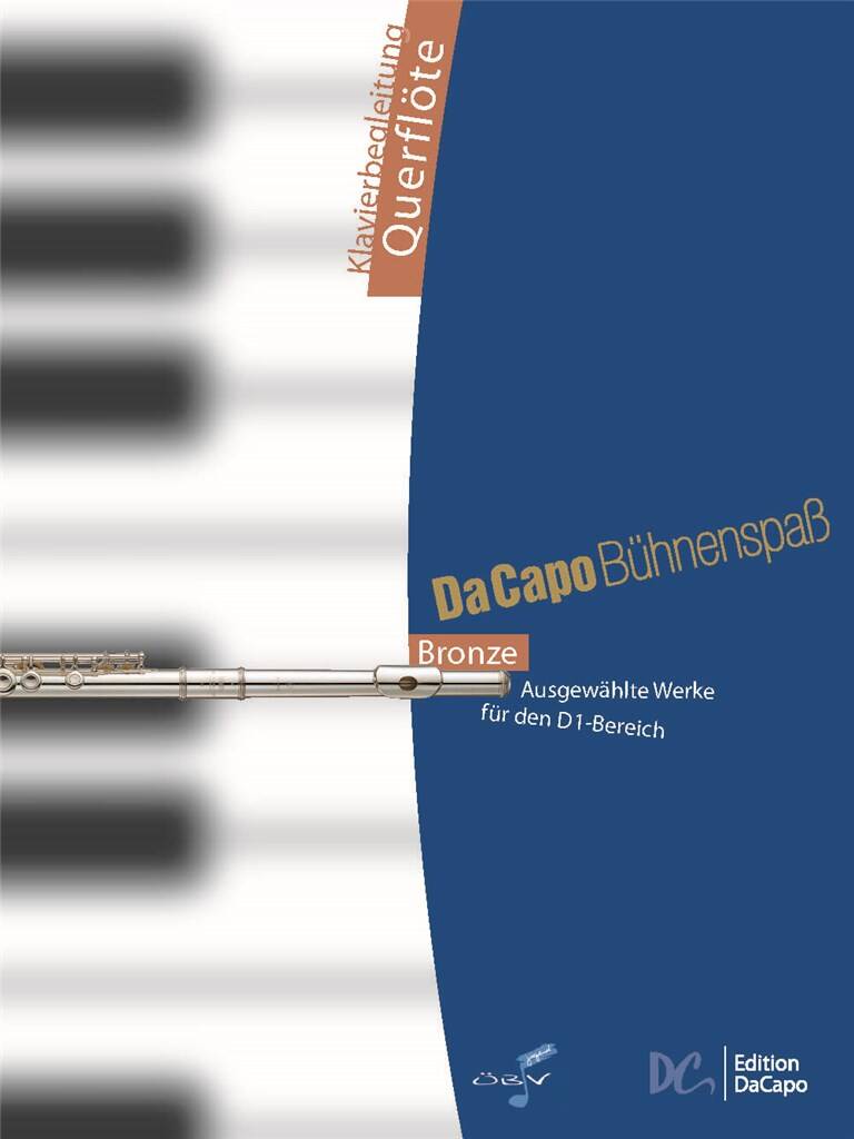Vorderes Coverbild Da Capo Bühnenspaß Bronze - Querflöte