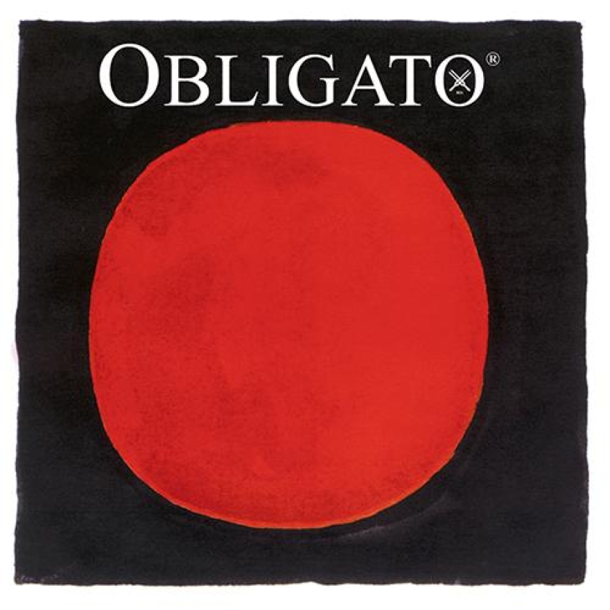 Vorderes Coverbild Pirastro Obligato Violine SATZ, E-Kugel, Goldstahl