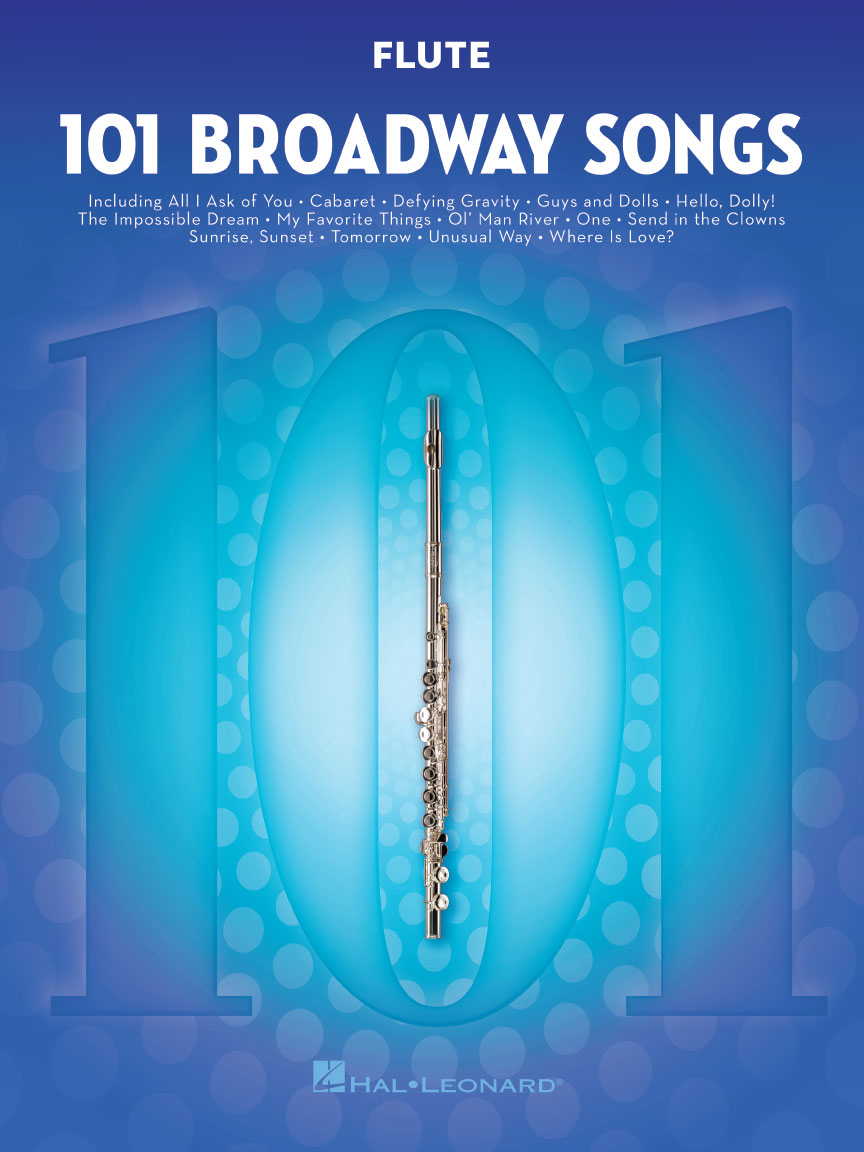 Vorderes Coverbild 101 Broadway Songs for Flute