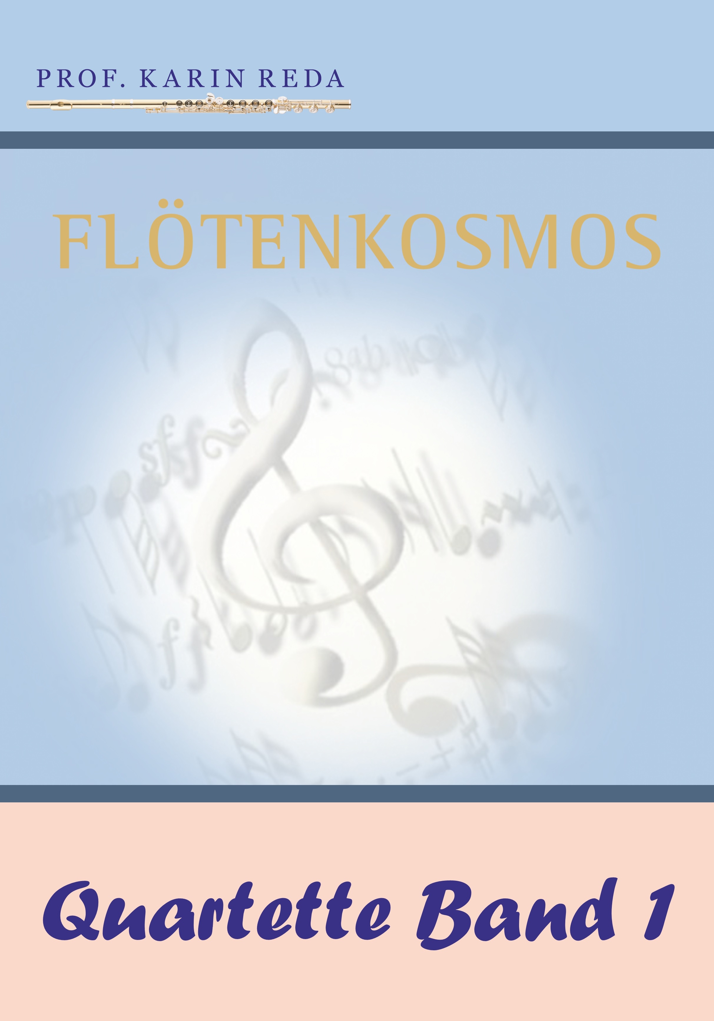 Vorderes Coverbild Flötenkosmos-Quartette Band 1