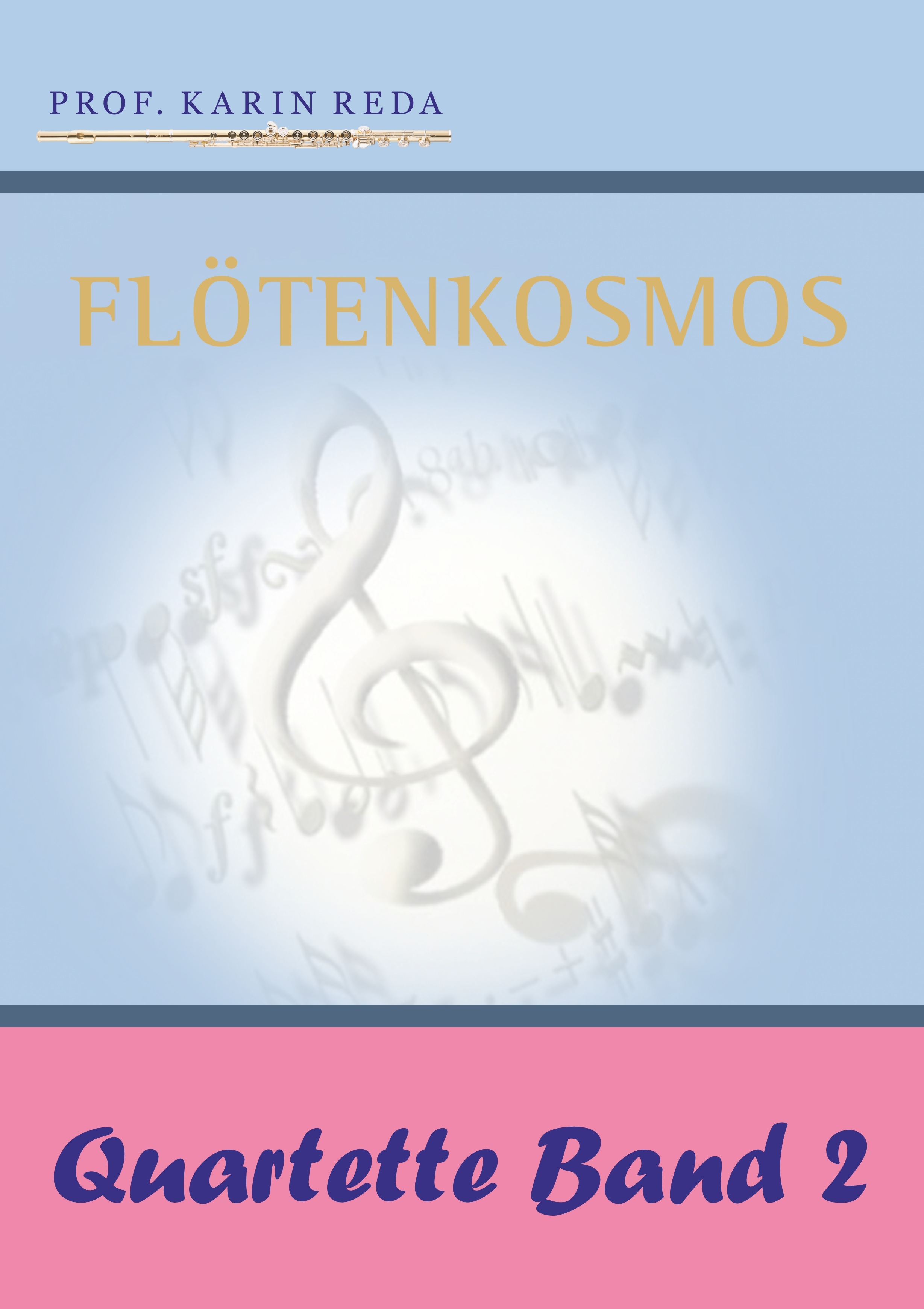 Vorderes Coverbild Flötenkosmos-Quartette Band 2