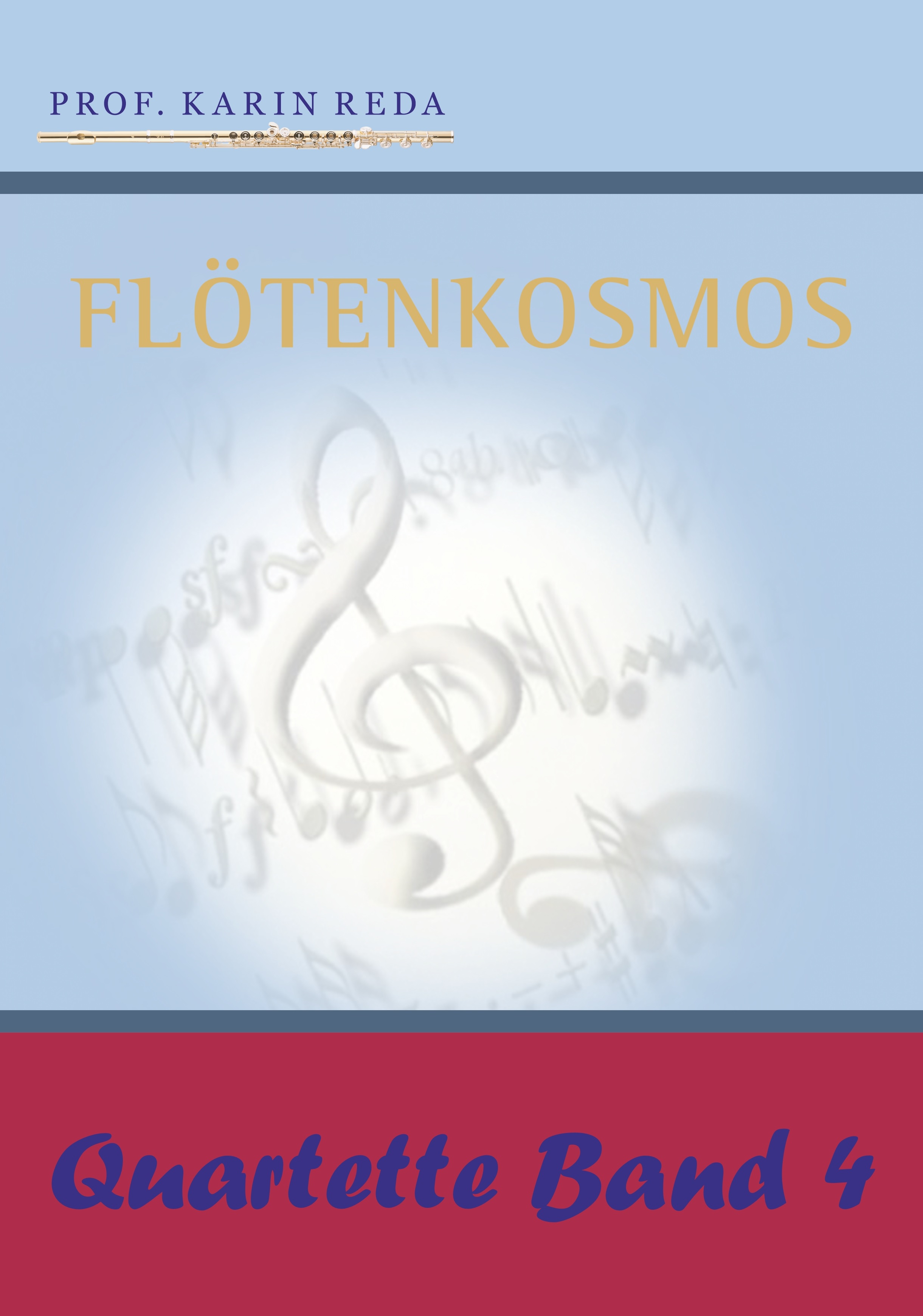 Vorderes Coverbild Flötenkosmos-Quartette Band 4