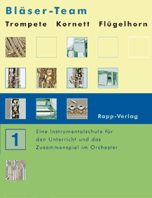 Vorderes Coverbild Bläser-Team Band 1 Trompete, Kornett, Flügelhorn