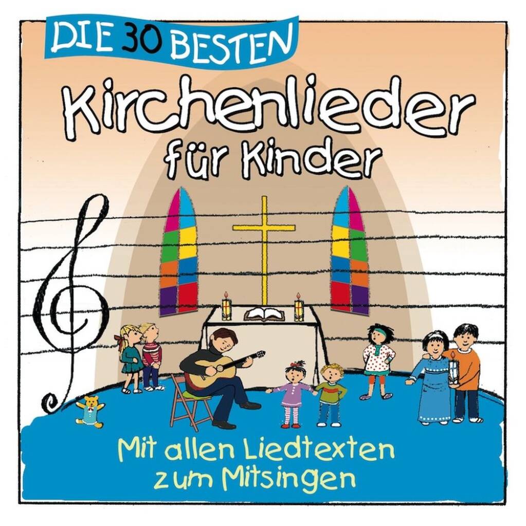 Vorderes Coverbild Die 30 besten Kirchenlieder für Kinder