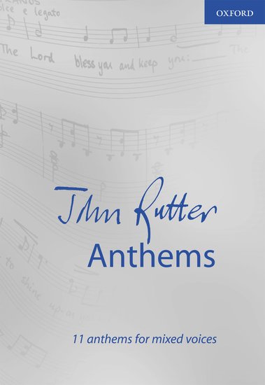Vorderes Coverbild John Rutter Anthems