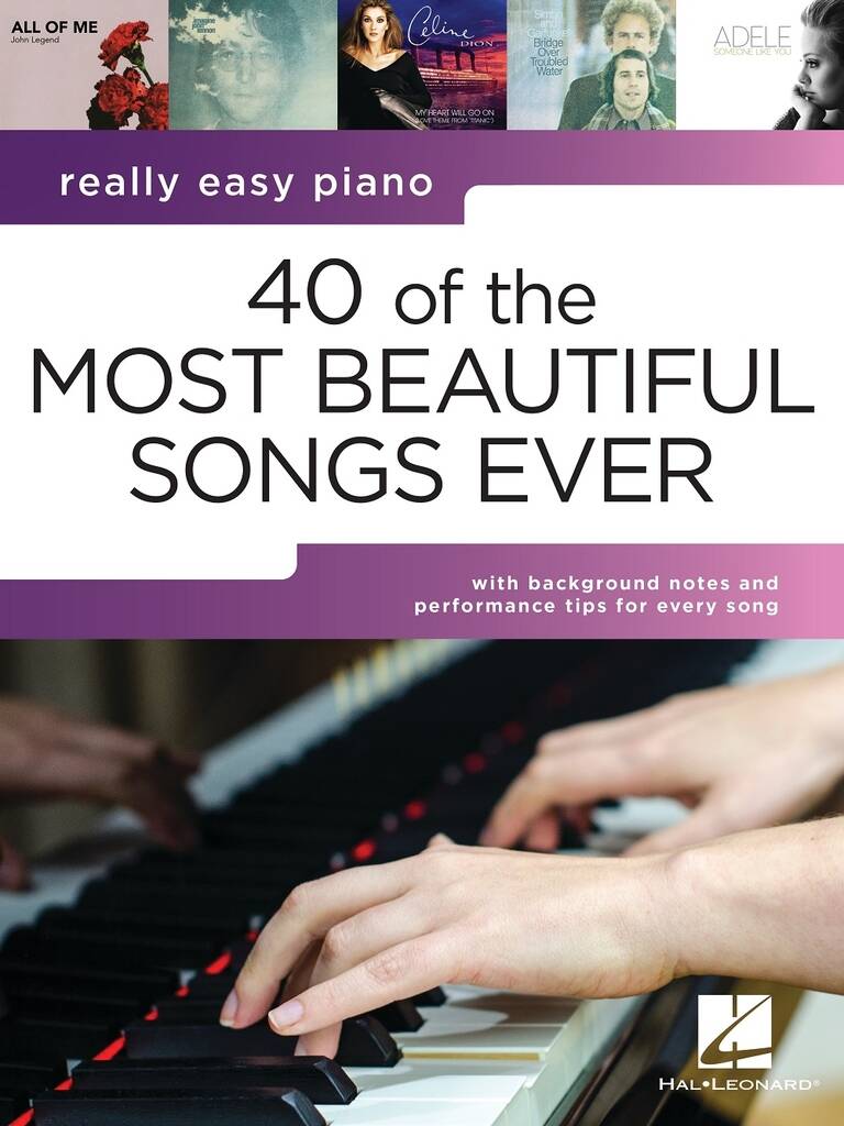 Vorderes Coverbild Really Easy Piano: 40 of the Most Beautiful Songs Ever