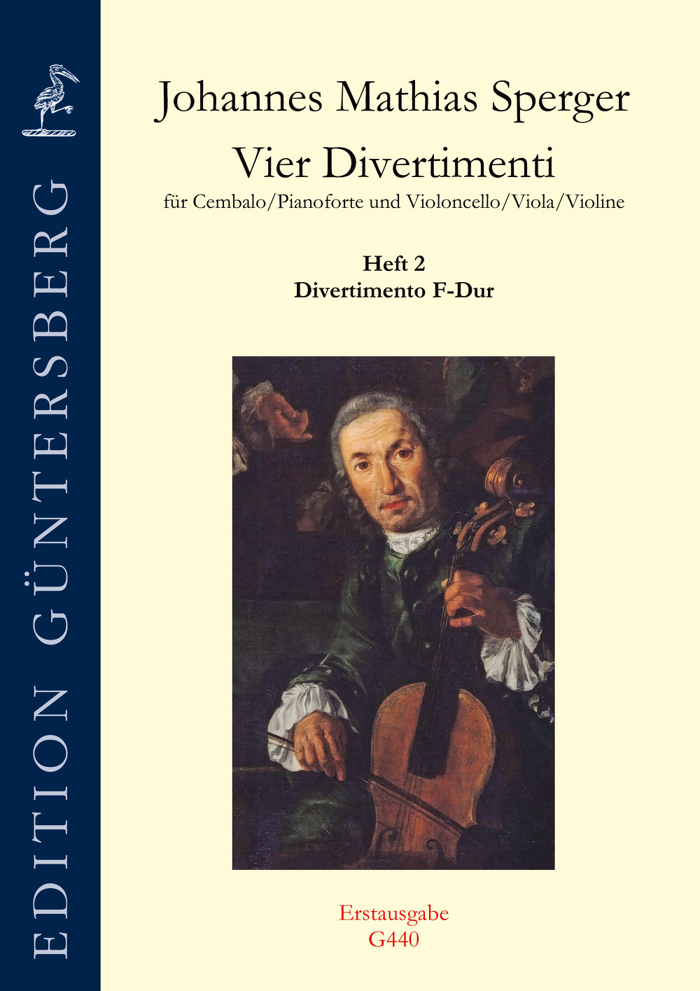 Vorderes Coverbild Divertimento F-Dur MeiS C V/3