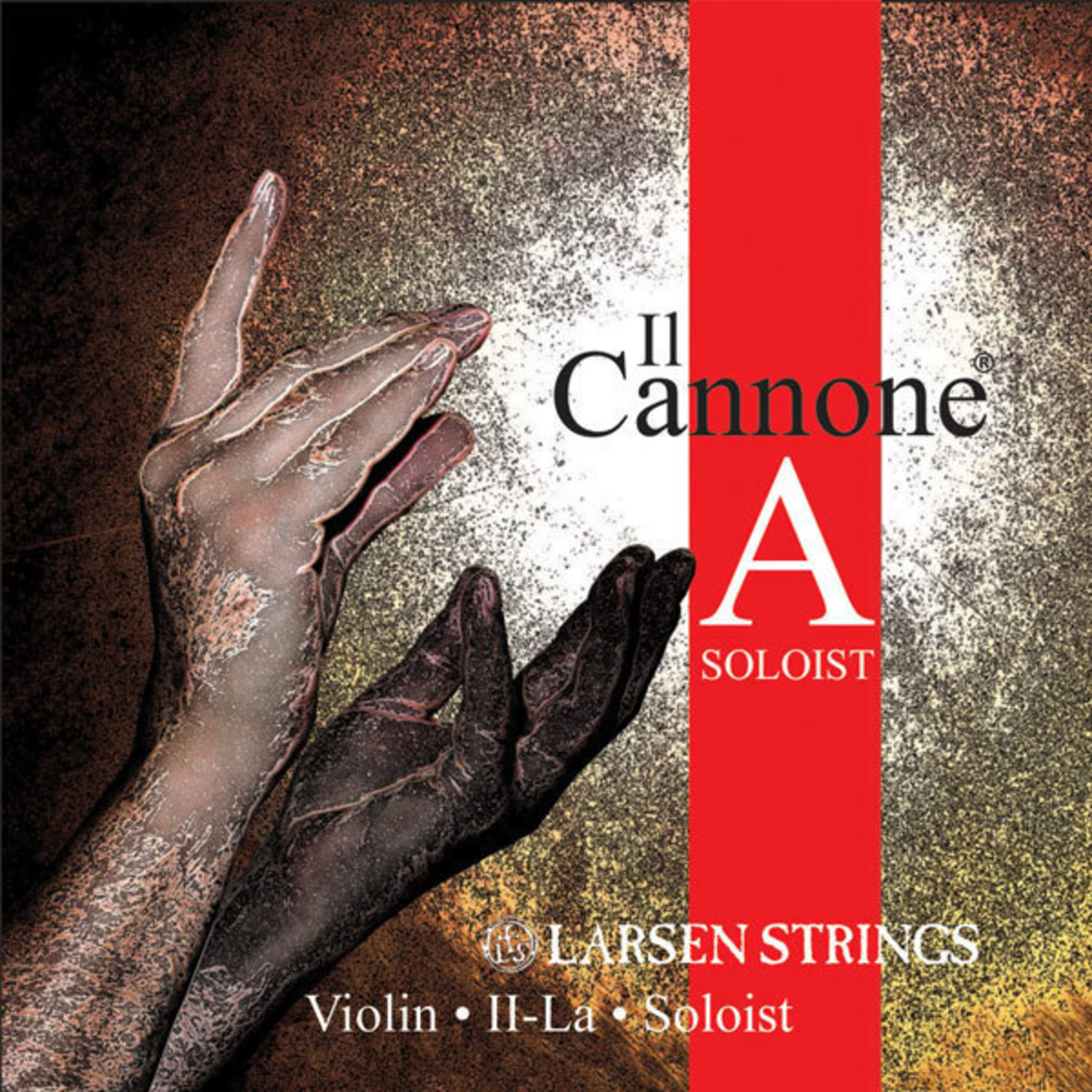 Vorderes Coverbild Larsen Il Cannone Soloist Violine A, Synthethik/Aluwicklung
