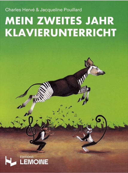 Vorderes Coverbild Mein zweites Jahr Klavierunterricht