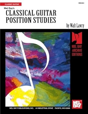 Vorderes Coverbild Classical Guitar Position Studies