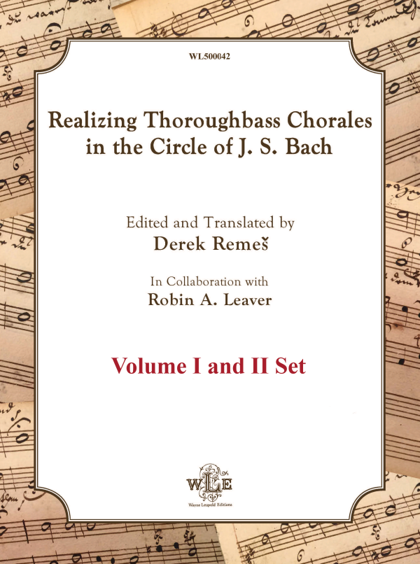 Vorderes Coverbild Realizing Thoroughbass Chorales in the Circle of J.S. Bach Vol. 1 and Vol. 2