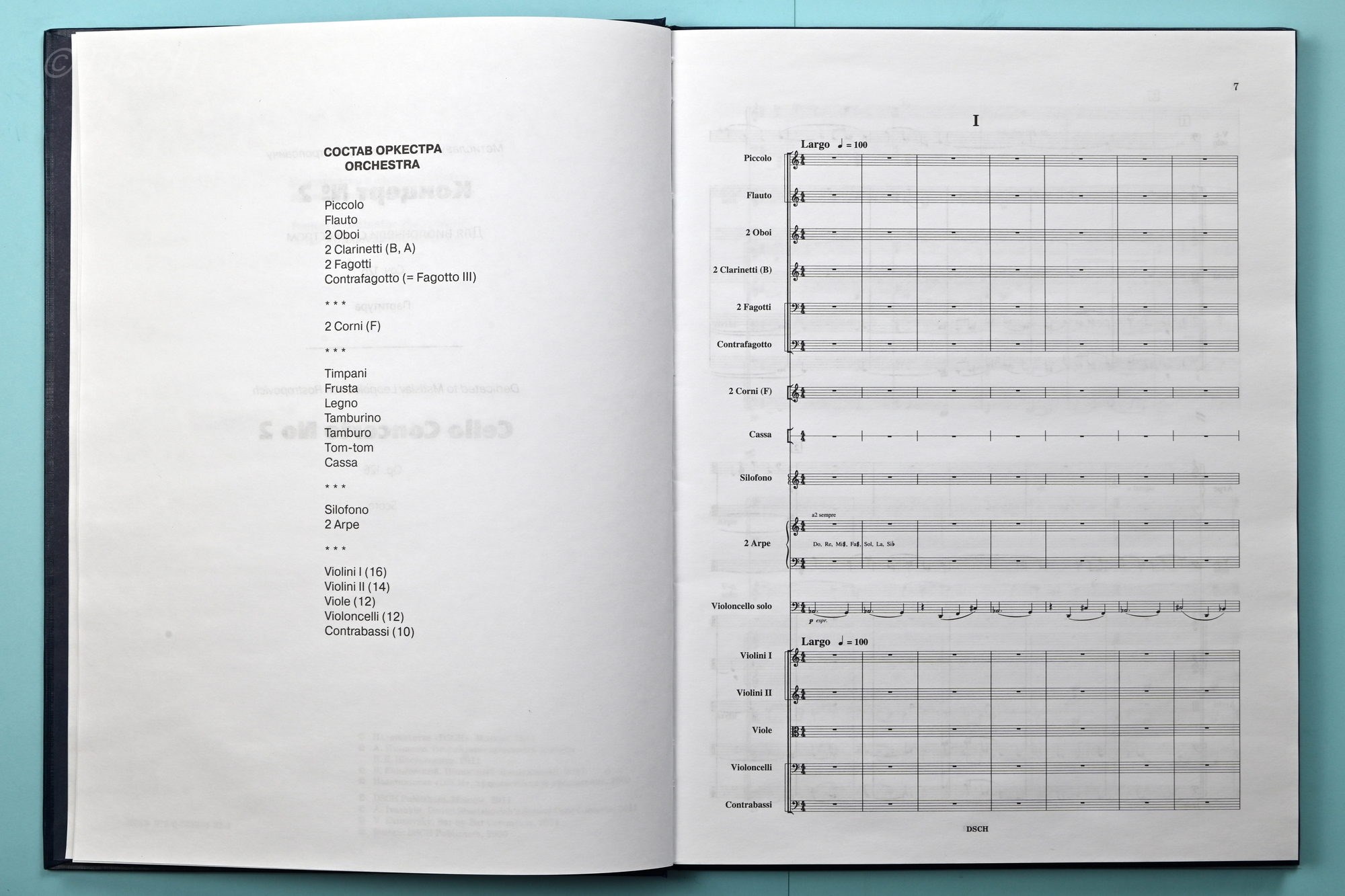 Anderes Coverbild Konzert für Cello und Orchester Nr. 2 op. 126