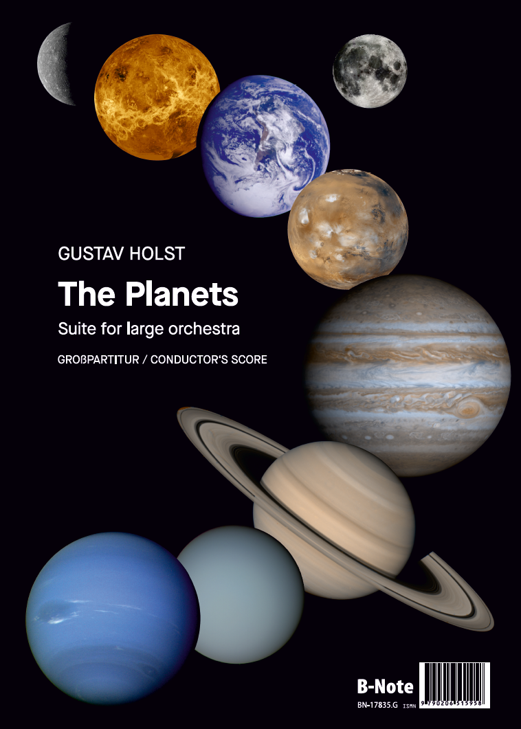 Vorderes Coverbild The Planets - Suite für großes Orchester op. 32