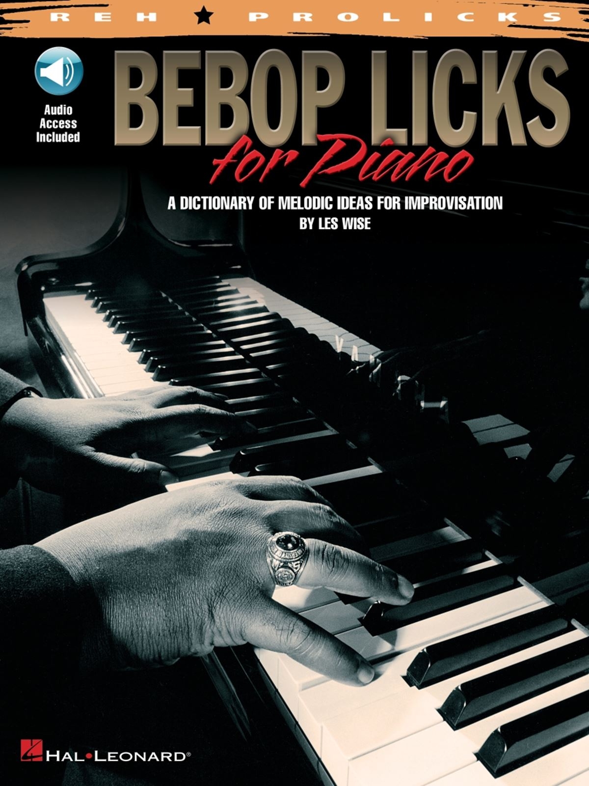 Vorderes Coverbild Bebop Licks For Piano -