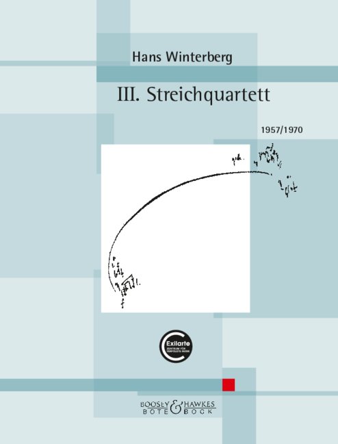 Vorderes Coverbild III. Streichquartett