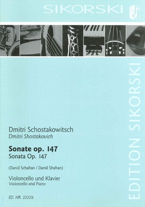Vorderes Coverbild Sonate op. 147 