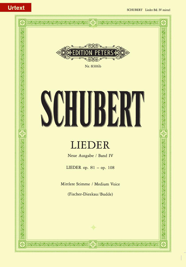 Vorderes Coverbild Lieder, Band 4